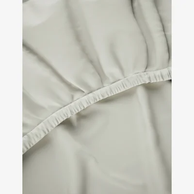 Marks & Spencer M&S Easy Care Cotton Blend Fitted Sheet Linen