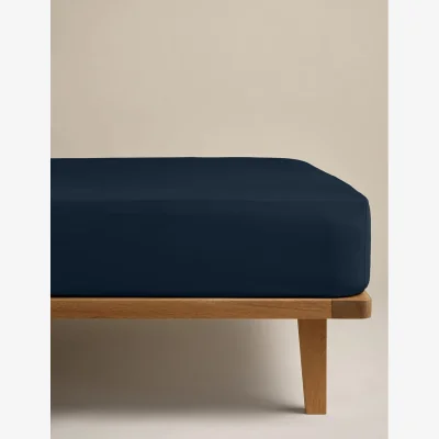 Marks & Spencer M&S Egyptian Cotton Deep Fitted Sheet Navy