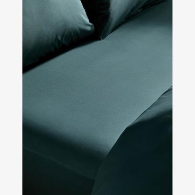 Marks & Spencer M&S X National Gallery Egyptian Cotton Deep Fitted Sheet - DBL - Sea Green, Deep Mauve,Sea Green,Sage,Dark Navy