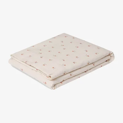 Marks & Spencer Piglet In Bed Linen Rich Printed Flat Sheet Pearl