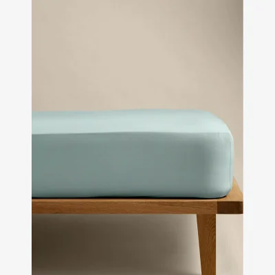 Marks & Spencer M&S Stay Cool Lyocell Rich Fitted Sheet Seafoam