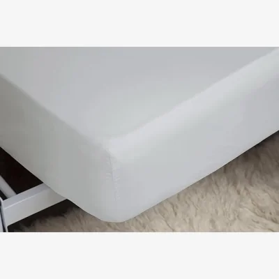 Downtown Belledorm 200 Count Extra Deep 38cm Fitted Sheet - Cloud - Super King
