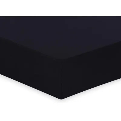 The Range My Home Polycotton Fitted Sheet - Black / Double
