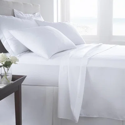 The Range 400 Thread Count Fitted Sheet - White / Single