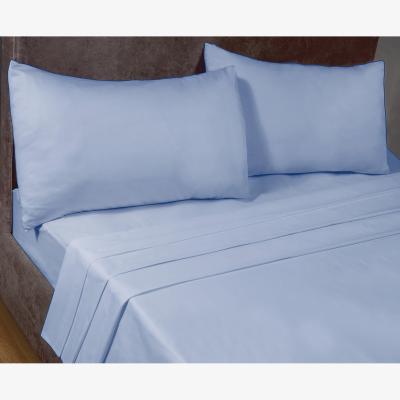 The Range SleepND Percale 180 Thread Count Polycotton Plain Fitted Sheet (16" Box) - Wedgewood / Single