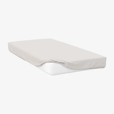 The Range 200 Thread Count Egyptian Cotton Fitted Sheet - BM113 - Ivory / King
