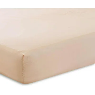 The Range Extra Deep Percale Fitted Sheet - Latte / King