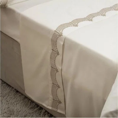 The Range Annaya Flat Sheet - BM224 - Gold / Double