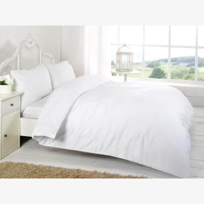 The Range 200 Thread Count 12" Fitted Sheet - White / Single