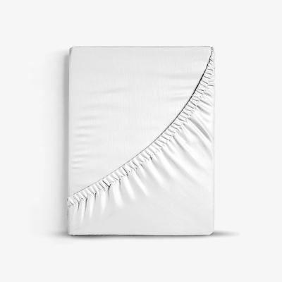 The Range Luxury T200 Cotton Deep Box Fitted Sheet - White / Single