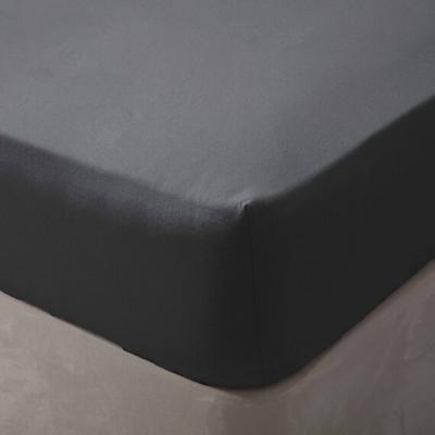 The Range Brushed Cotton Fitted Sheet - BM303 - Charcoal / Superking