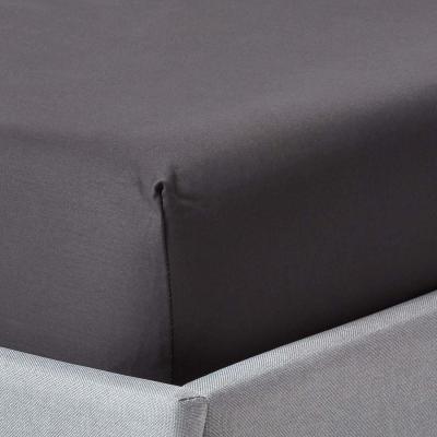 The Range 1000 Thread Count Egyptian Cotton Fitted Sheet - Dark Grey / Double