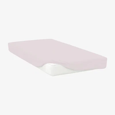 The Range Belledorm Easycare Percale Fitted Sheet - Powder Pink / Polyester / Human Size