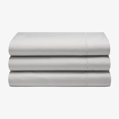 The Range Cotton Sateen 1000 Thread Count Flat Sheet - BM125 - Ivory / Double