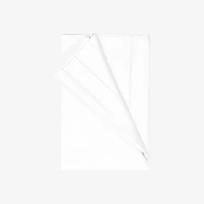 The Range Belledorm Egyptian Cotton Plain Flat Sheet - White / Double