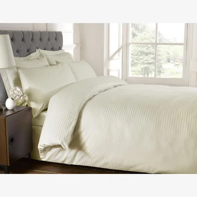 The Range 250TC Fitted Sheet - Cream / Superking
