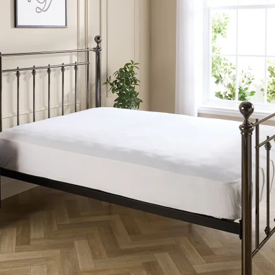 The Range Hotel Pure Luxury Cotton 4 Star Fitted Sheet - White / King
