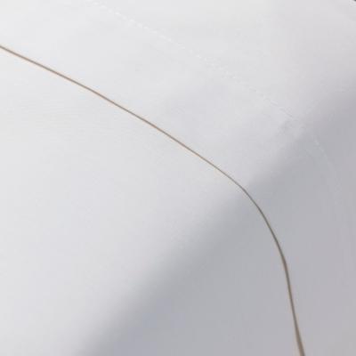The Range Poetry Plain Dye King Size Polycotton Flat Sheet in White - White