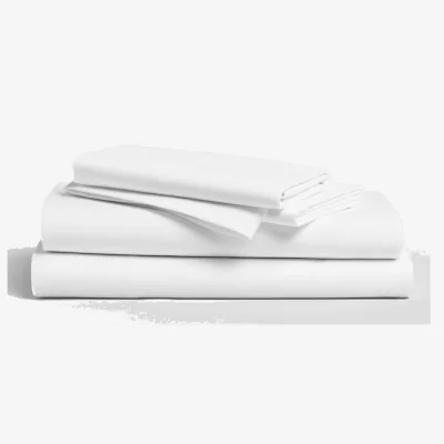 The Range Bellissimo 400 TC Cotton Fitted Sheet  - White / Double