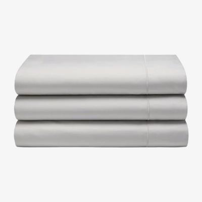 The Range Cotton Sateen 1000 Thread Count Flat Sheet - BM125 - Ivory / King
