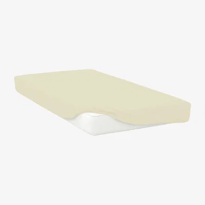 The Range Belledorm Easycare Percale Fitted Sheet - Cream / Polyester / Human Size
