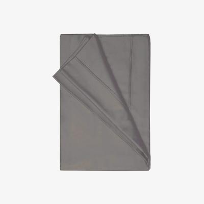 The Range 200 Thread Count Egyptian Cotton Flat Sheet - BM116 - Slate / King