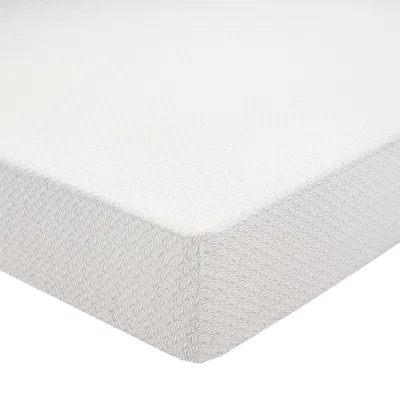 The Rug Seller Saffi Abstract Fitted Sheet By Bedeck of Belfast in Silver Grey