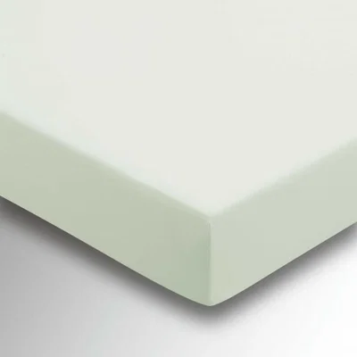 The Rug Seller Plain Dye Fitted Sheet by Helena Springfield in Soft Green