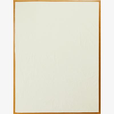 Wolf & Badger Neutrals / White Fitted Sheet In Canvas | Us Twin | Sutram