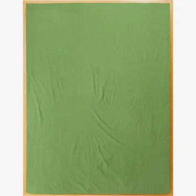 Wolf & Badger Green Queen Fitted Sheet In Apple | Us Queen | Sutram