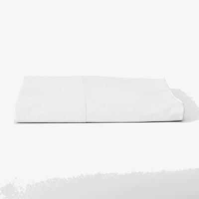 Wolf & Badger White Single Flat Sheet In Prism | Us Twin | Sutram