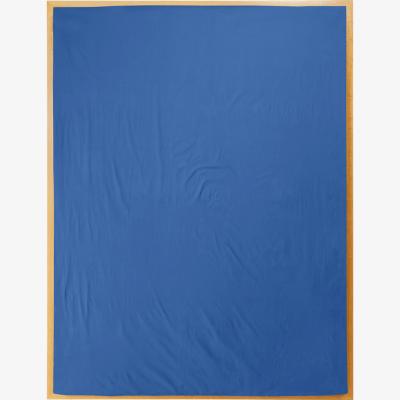 Wolf & Badger Single Fitted Sheet In Blue Blue Us Twin Sutram