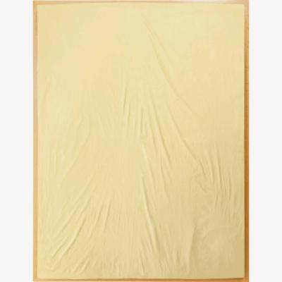 Wolf & Badger Neutrals / Yellow / Orange Single Fitted Sheet In Maize Us Twin Sutram