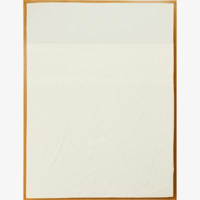 Wolf & Badger Neutrals / White Single Flat Sheet In Canvas Us Twin Sutram