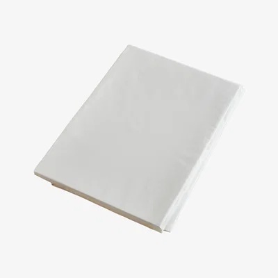 Wolf & Badger Heritage Double Fitted Sheet - White | Uk Double | London & Avalon