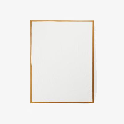 Wolf & Badger White Single Fitted Sheet In Prism Sutram