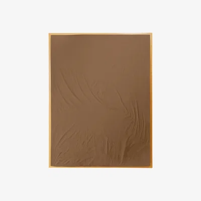 Wolf & Badger Brown Queen Fitted Sheet In Carob Us Queen Sutram