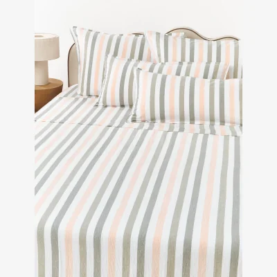 Westwing Washed Cotton Flat Sheet Harriet