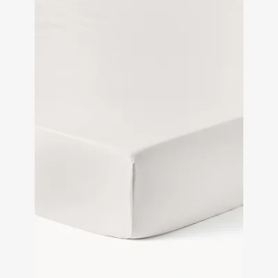 Westwing Cotton Sateen Topper Fitted Sheet Premium