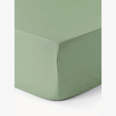 Westwing Cotton Percale Fitted Sheet Elsie