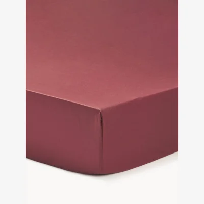 Westwing Cotton Sateen Topper Fitted Sheet Premium