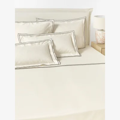 Westwing Cotton Sateen Bed Sheet Carlotta