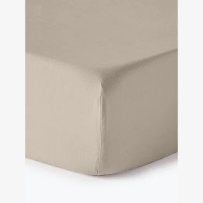 Westwing Washed Linen Fitted Sheet Airy