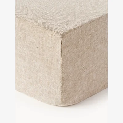 Westwing Boxspring Fitted Sheet Linna, Linen