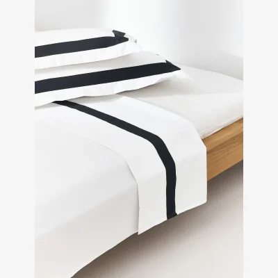 Westwing Egyptian Cotton Mako Sateen Flat Sheet Rochelle