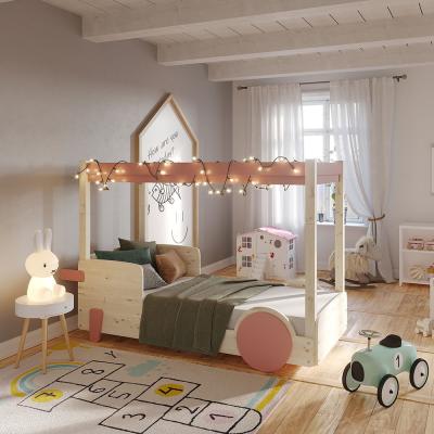 Cuckooland Mathy by Bols Discovery 1 Canopy Bed - Mathy Very Light Pink