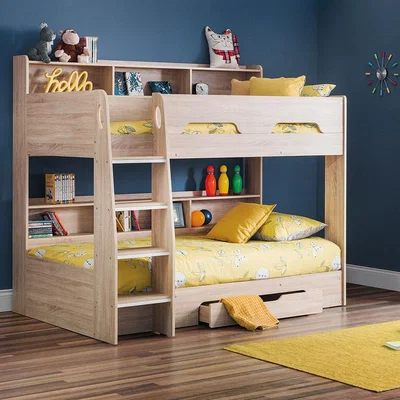 Cuckooland Julian Bowen Orion Bunk Bed - Oak Effect