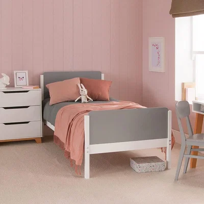 Cuckooland The Edit Single Bed - White & Red