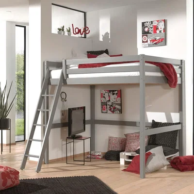 Cuckooland Pino Double High Sleeper - White