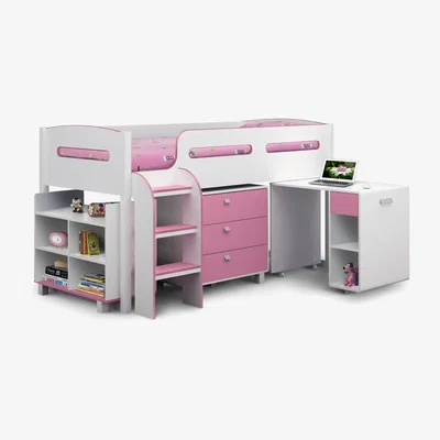 Cuckooland Julian Bowen Kimbo Cabin Bed in Pink